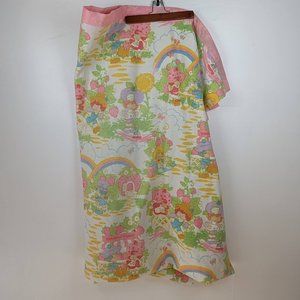 Vintage Strawberry Shortcake Twin Size Blanket Strawberry Market Chatham 66x90